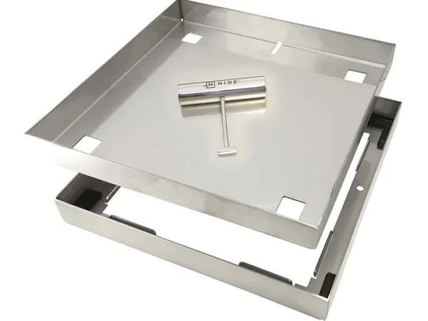 HIDE Skimmer Lids 342mm Stainless Steel