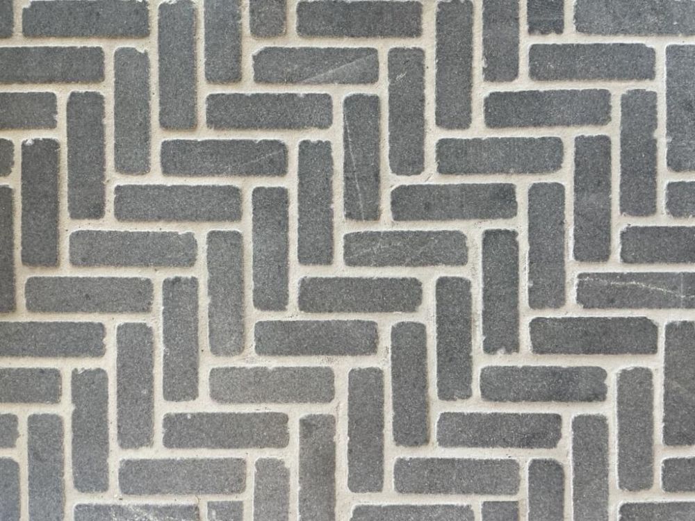 Regent Grey Herringbone Cobblestones