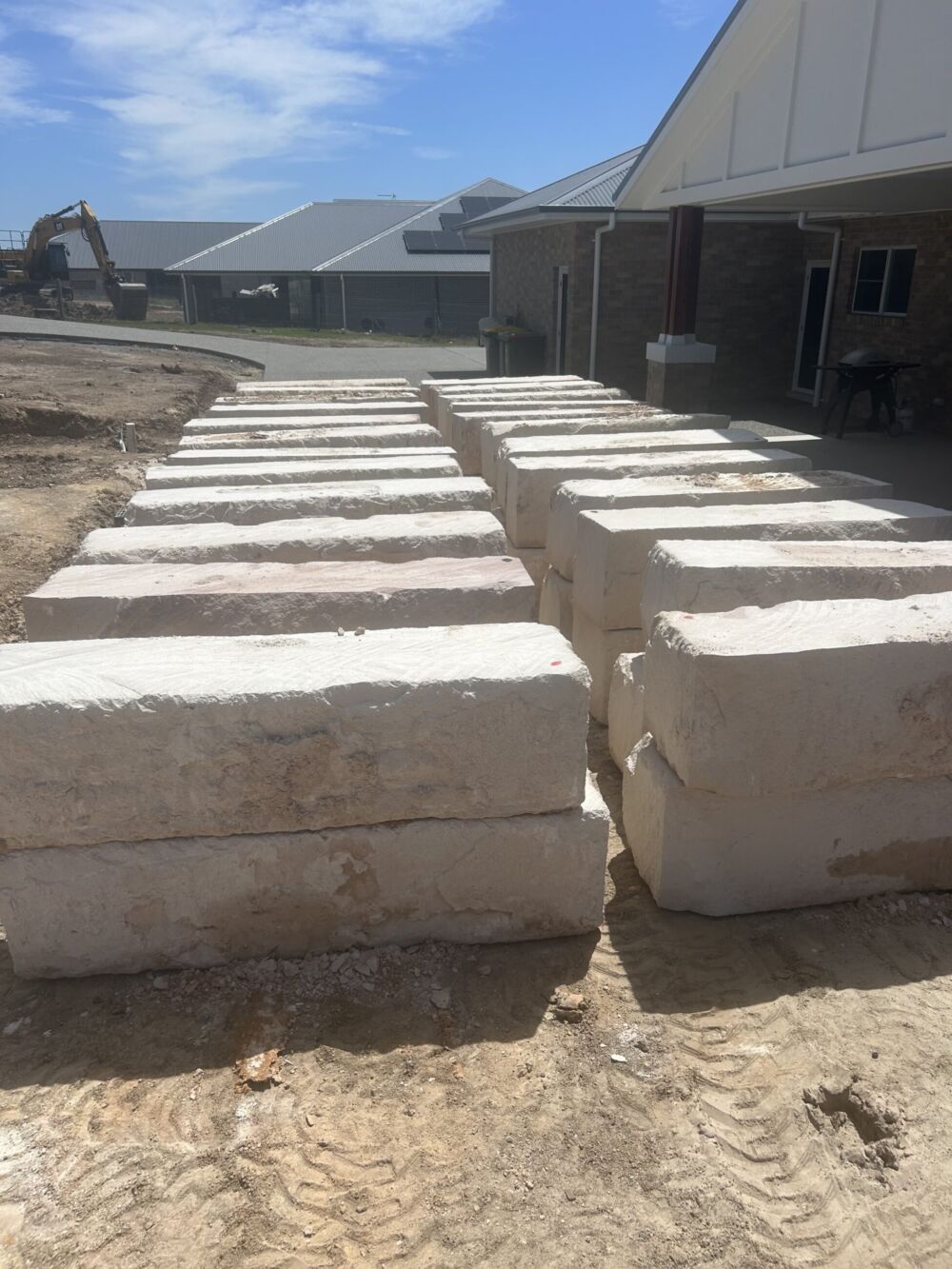2m Logs in yard