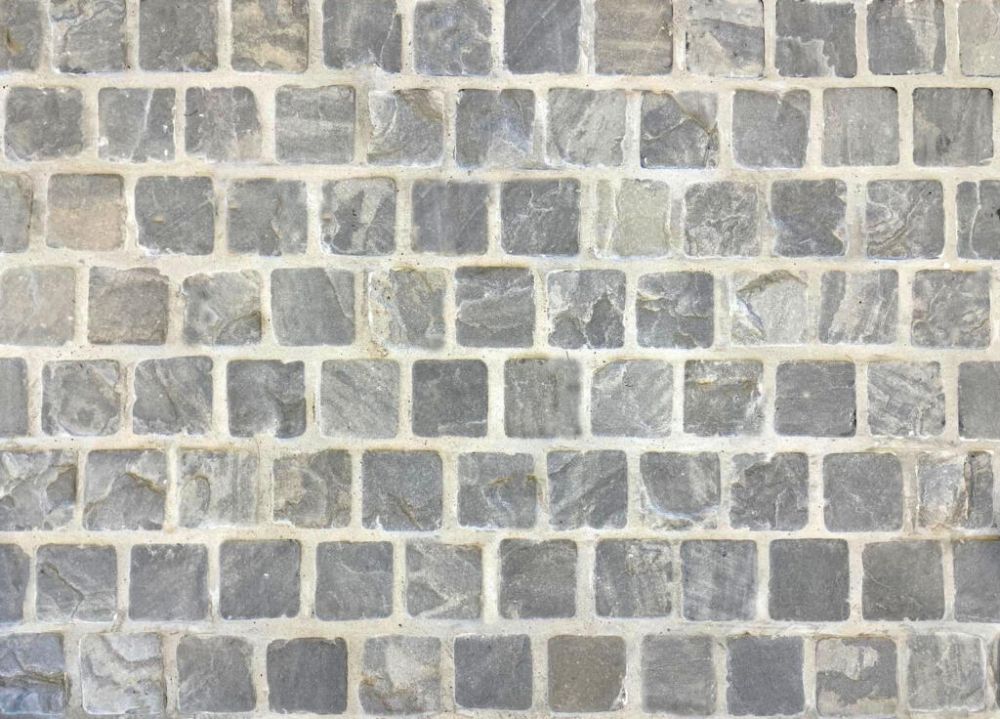 Pacific Grey Cobblestones Close Up