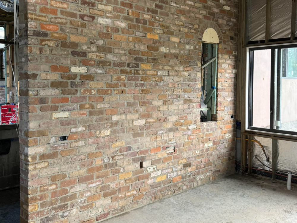 Recycled Bricks - Feature Wall