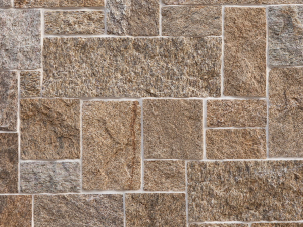 Leo Tumbled Stone Cladding Close Up