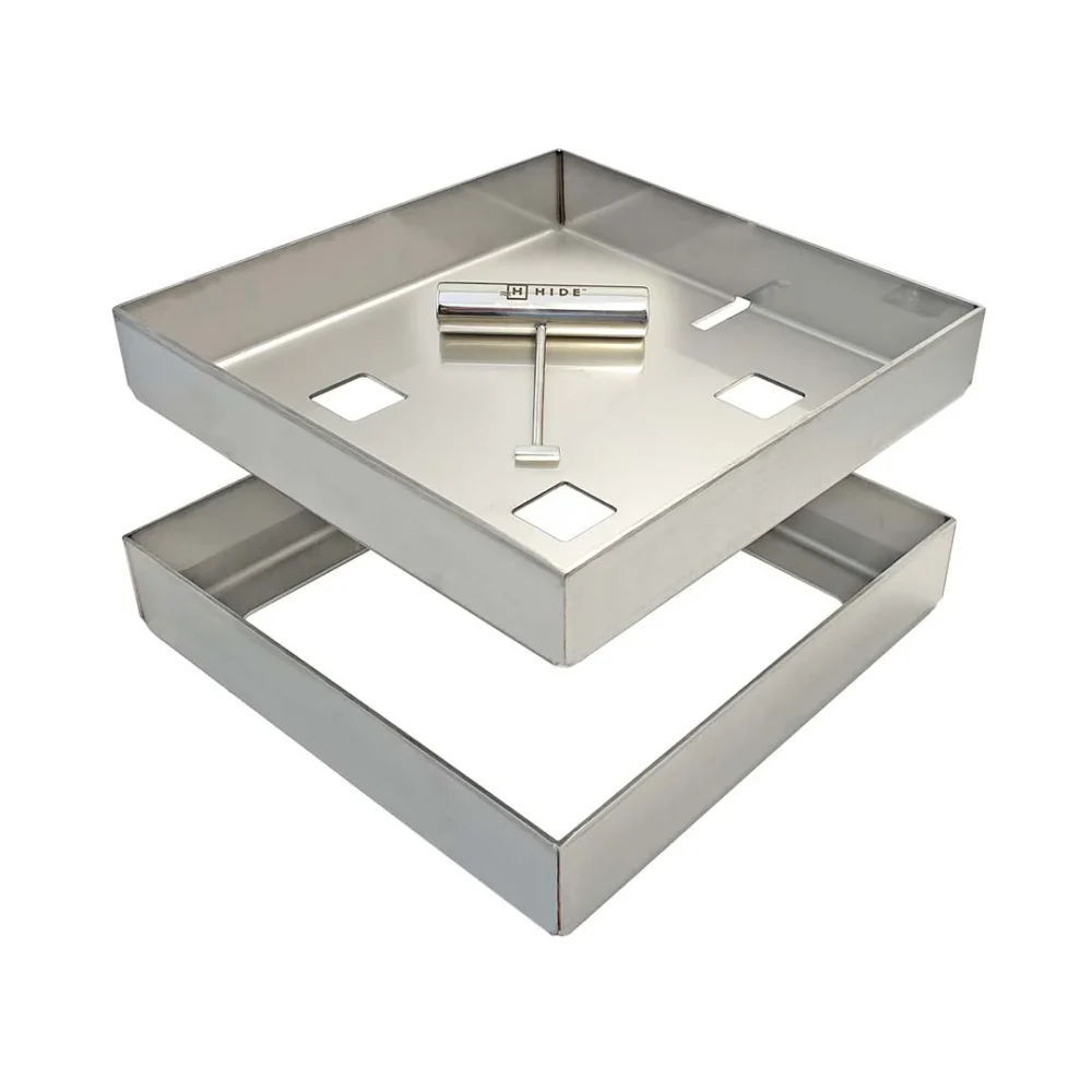 HIDE Access Cover 156mm Stainless Steel