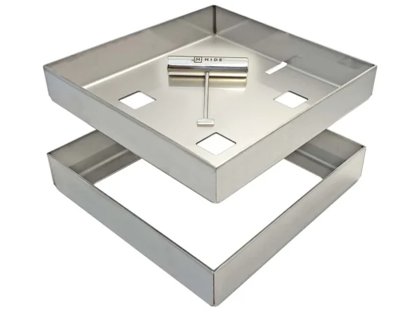 HIDE Access Cover 156mm Stainless Steel