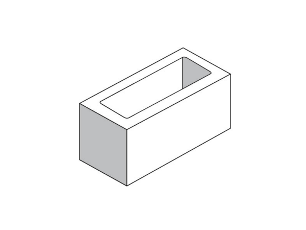 20.925 Single Core Grey Blocks
