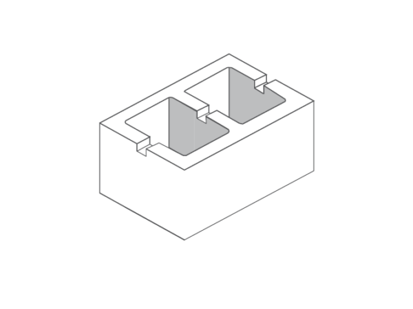 30.42 Channel Grey Blocks