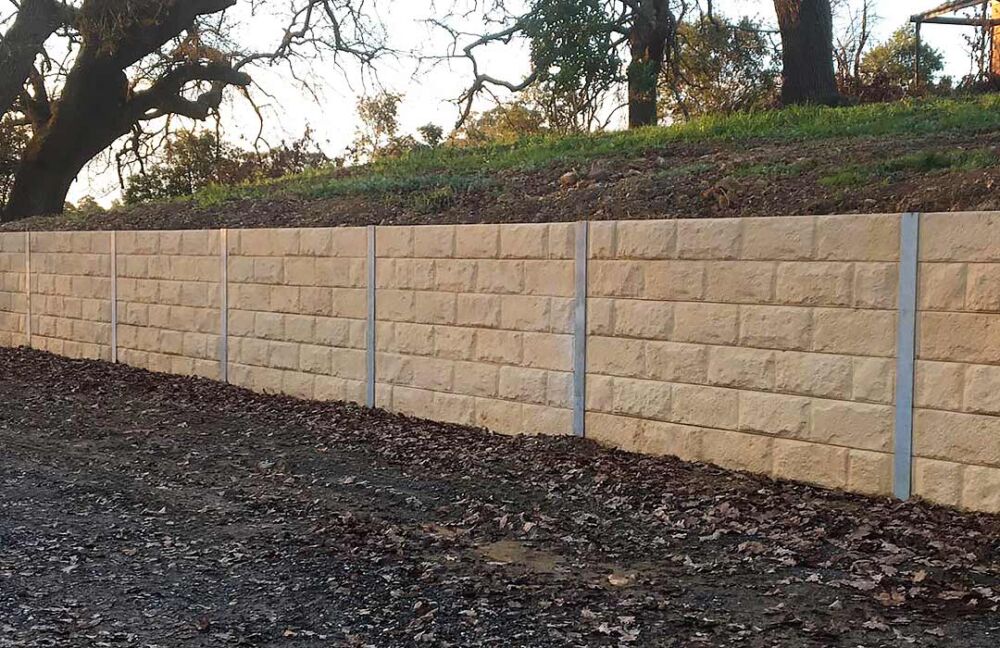 Retaining Wall using Cove Sydney sleepers