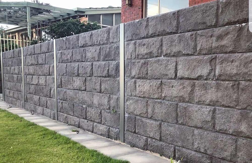 McLaren Sydney Concrete Sleepers Retaining Wall
