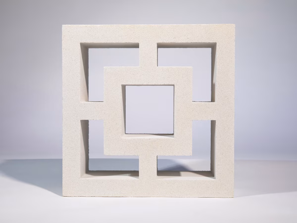 Double Square Breeze Blocks